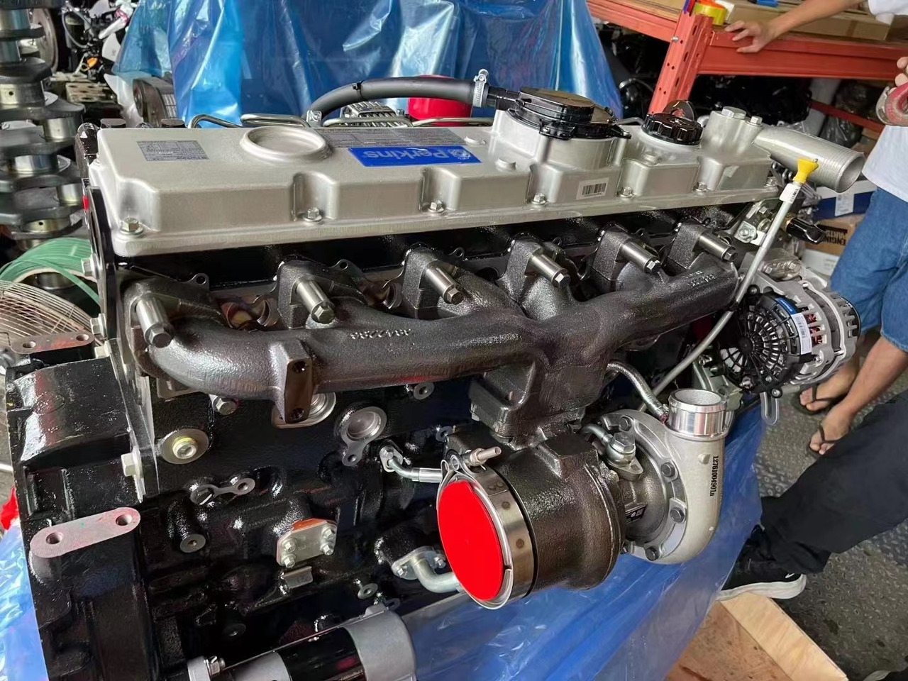 Motor de Escavadeira nuevo PERKINS C7.1: foto 6