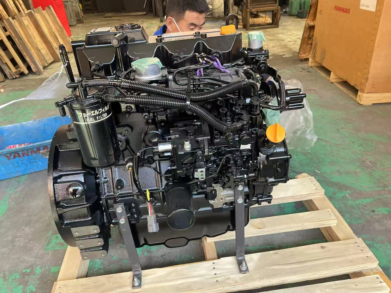 YANMAR 4TNV94L - Motor de Escavadeira: foto 2 YANMAR 4TNV94L - Motor de Escavadeira: foto 2