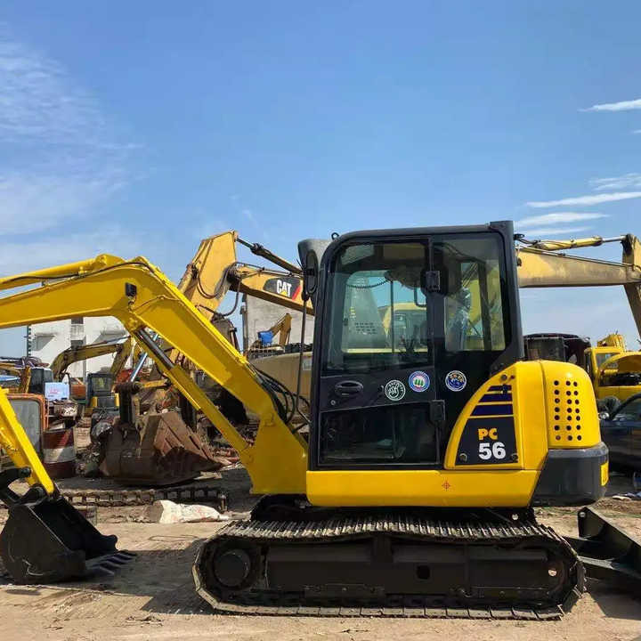 Cheap Used Komatsu PC56 Crawler Excavator with High Efficiency Used Heavy Machinery Komatsu P56 Digger Cheap for Sale - Escavadora de rastos: foto 1 Cheap Used Komatsu PC56 Crawler Excavator with High Efficiency Used Heavy Machinery Komatsu P56 Digger Cheap for Sale - Escavadora de rastos: foto 1