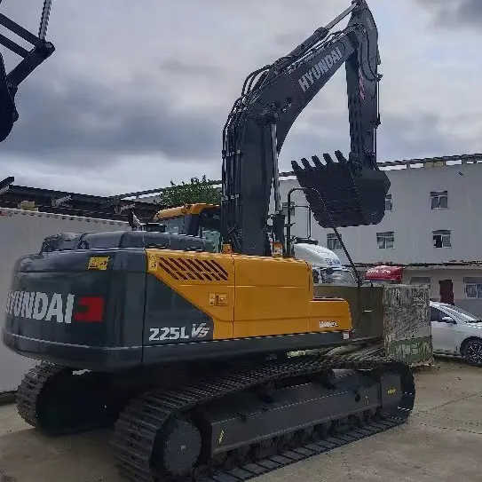 Hyundai Digger 225lvs Second Hand Korea Made High Performance Machine Hyundai Excavator for Sale - Escavadora de rastos: foto 4 Hyundai Digger 225lvs Second Hand Korea Made High Performance Machine Hyundai Excavator for Sale - Escavadora de rastos: foto 4