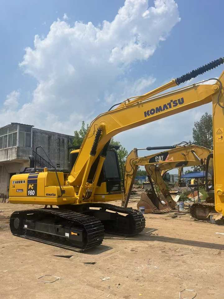 KOMATSU Used Second-hand Hotsale Excavator PC160 - Escavadora de rastos: foto 1 KOMATSU Used Second-hand Hotsale Excavator PC160 - Escavadora de rastos: foto 1