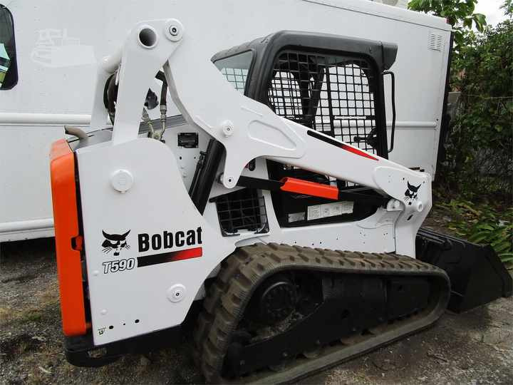 Used Bob Cat Bob Cat T590 Used Skid Steer Wheel Loader Multifunctional Track Loaders Bobcat - Carregadeira de rodas: foto 2 Used Bob Cat Bob Cat T590 Used Skid Steer Wheel Loader Multifunctional Track Loaders Bobcat - Carregadeira de rodas: foto 2