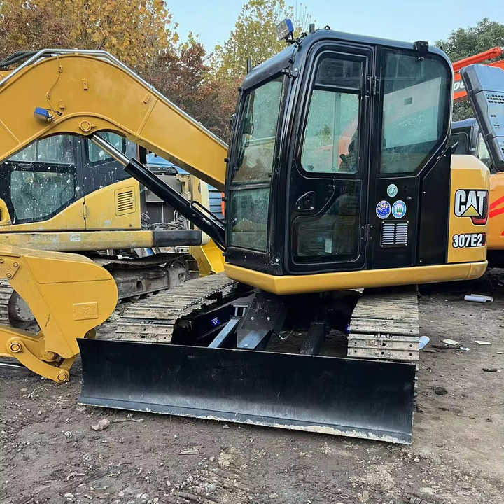 Used Caterpillar CAT 307E2 Crawler Mini Hydraulic Digger Second Hand Cat 307E2 Excavator - Mini escavadeira: foto 1 Used Caterpillar CAT 307E2 Crawler Mini Hydraulic Digger Second Hand Cat 307E2 Excavator - Mini escavadeira: foto 1