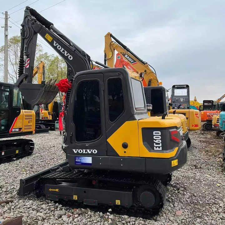 Used Digger VOLVO EC60 Construction Machinery Construction Digger Used VOLVO EC60 Cheap Excavator - Escavadora de rastos: foto 1 Used Digger VOLVO EC60 Construction Machinery Construction Digger Used VOLVO EC60 Cheap Excavator - Escavadora de rastos: foto 1