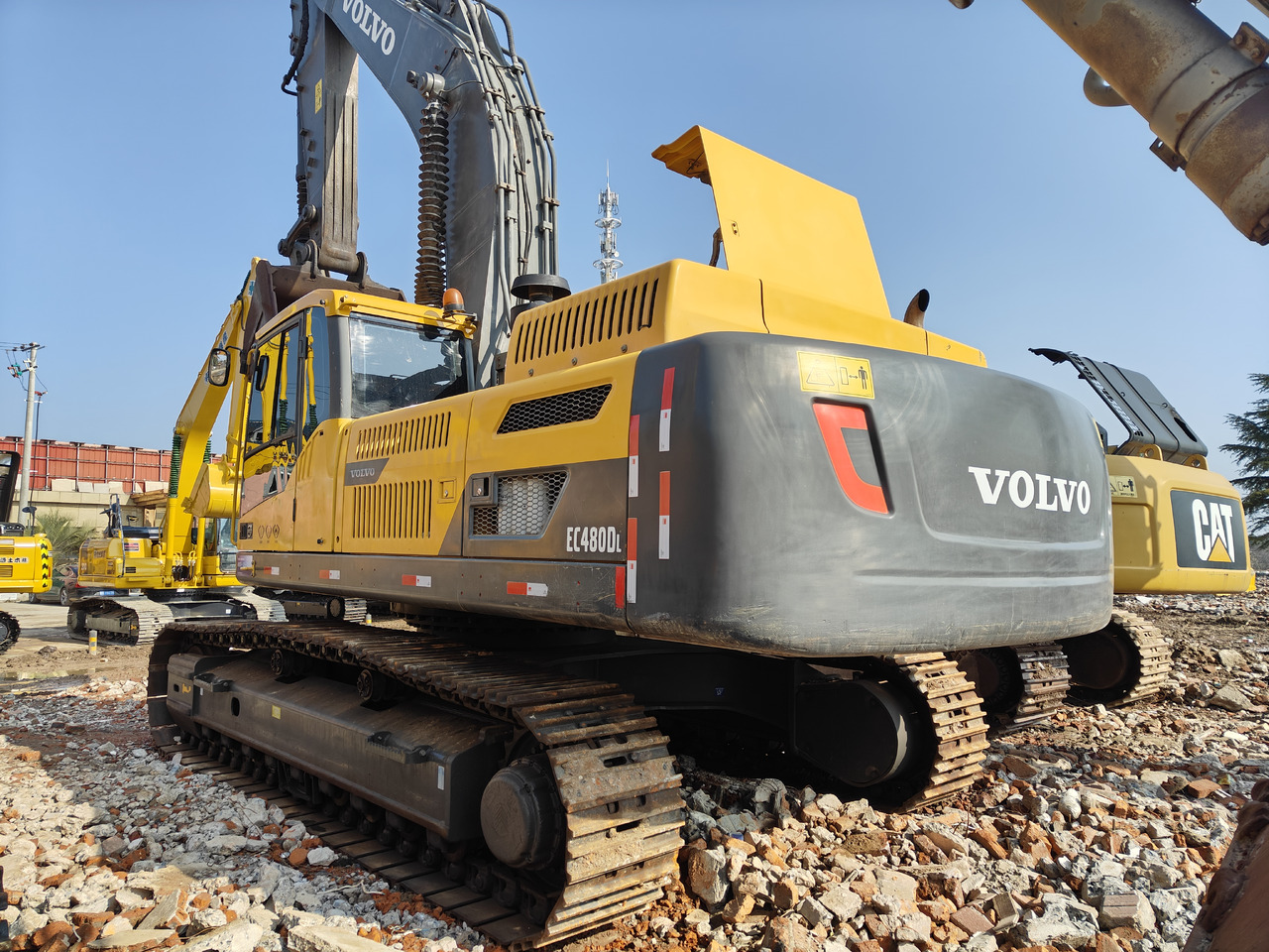 Used Excavator Big Machine VOLVO EC480DL - Escavadeira: foto 1 Used Excavator Big Machine VOLVO EC480DL - Escavadeira: foto 1