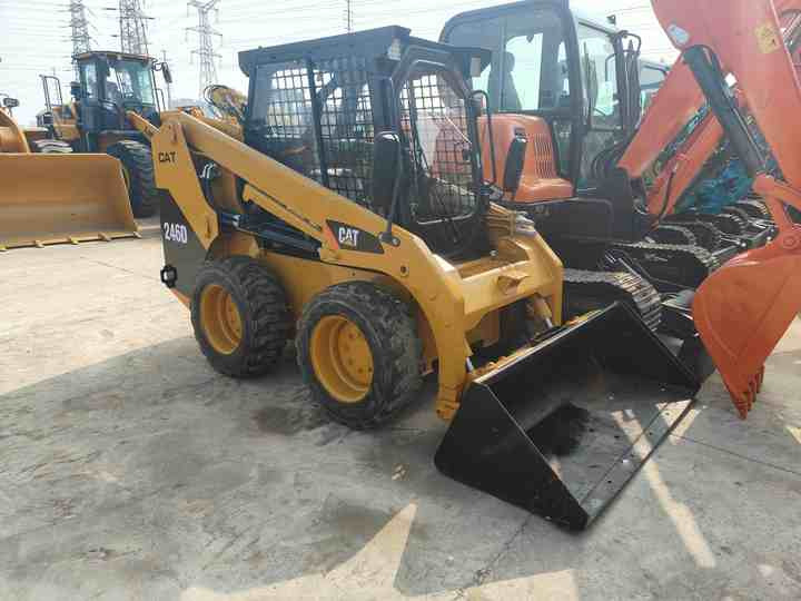 Mini carregadeira Used  Front Loader Tractor CAT 246D Skid Steer Loader / Used Cat 226B 246C 246d Mini Skid Steer Loader in Stock [ Copy ]: foto 6