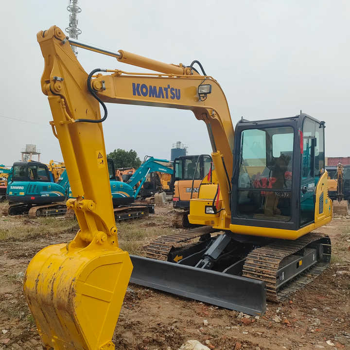 Used Heavy Machinery Komatsu PC70-8 Digger Cheap for Sale - Escavadora de rastos: foto 1 Used Heavy Machinery Komatsu PC70-8 Digger Cheap for Sale - Escavadora de rastos: foto 1