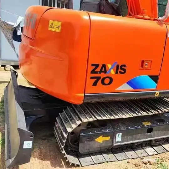 Used Hitachi Excavator ZX70 7ton Japan Import Second Hand Small Crawler ZX70 Excavator for Sale - Escavadora de rastos: foto 3 Used Hitachi Excavator ZX70 7ton Japan Import Second Hand Small Crawler ZX70 Excavator for Sale - Escavadora de rastos: foto 3