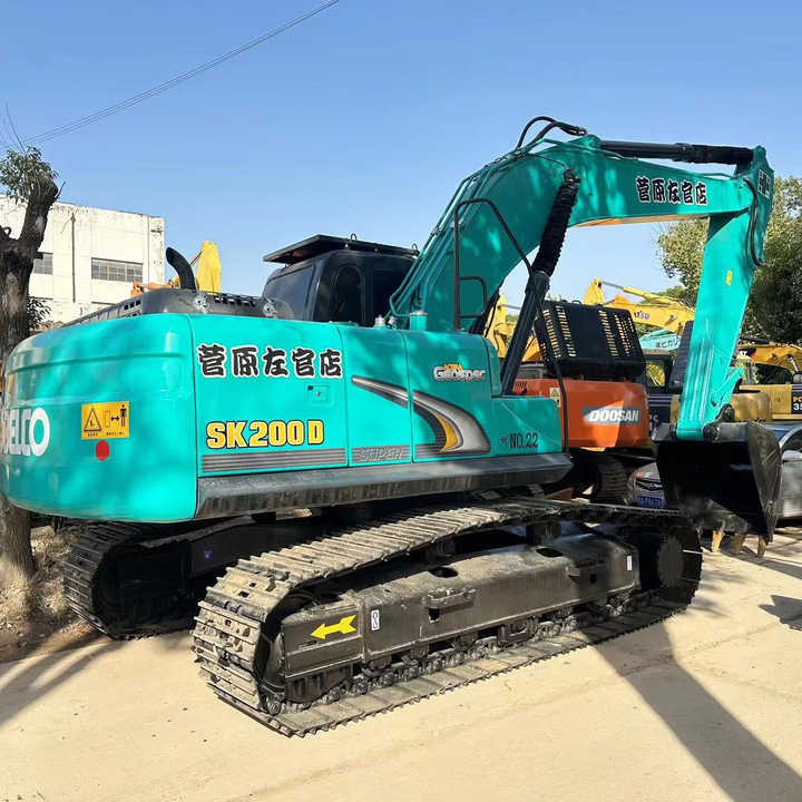 Used Japan Original Brand Kobelco Sk200-8 Excavator in High Quality for Sale High Working Efficiency - Escavadora de rastos: foto 1 Used Japan Original Brand Kobelco Sk200-8 Excavator in High Quality for Sale High Working Efficiency - Escavadora de rastos: foto 1