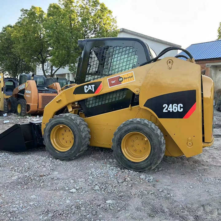 Used Original Caterpillar 246c Skid Steer Loader for Sale - Mini carregadeira: foto 1 Used Original Caterpillar 246c Skid Steer Loader for Sale - Mini carregadeira: foto 1