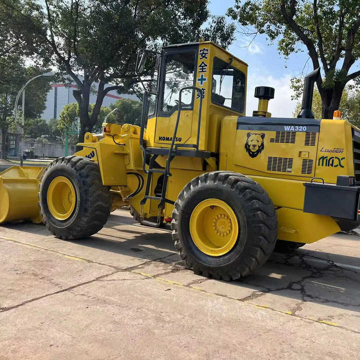 Used komatsu Wa320-3 Wheel Loader Second Hand Machine Popular Brand komatsu Hydraulic Machinery - Carregadeira de rodas: foto 1 Used komatsu Wa320-3 Wheel Loader Second Hand Machine Popular Brand komatsu Hydraulic Machinery - Carregadeira de rodas: foto 1