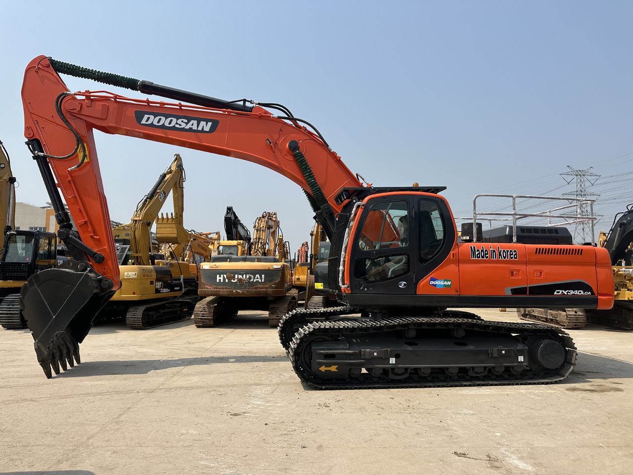 DOOSAN DX340LCA - Escavadora de rastos: foto 1 DOOSAN DX340LCA - Escavadora de rastos: foto 1