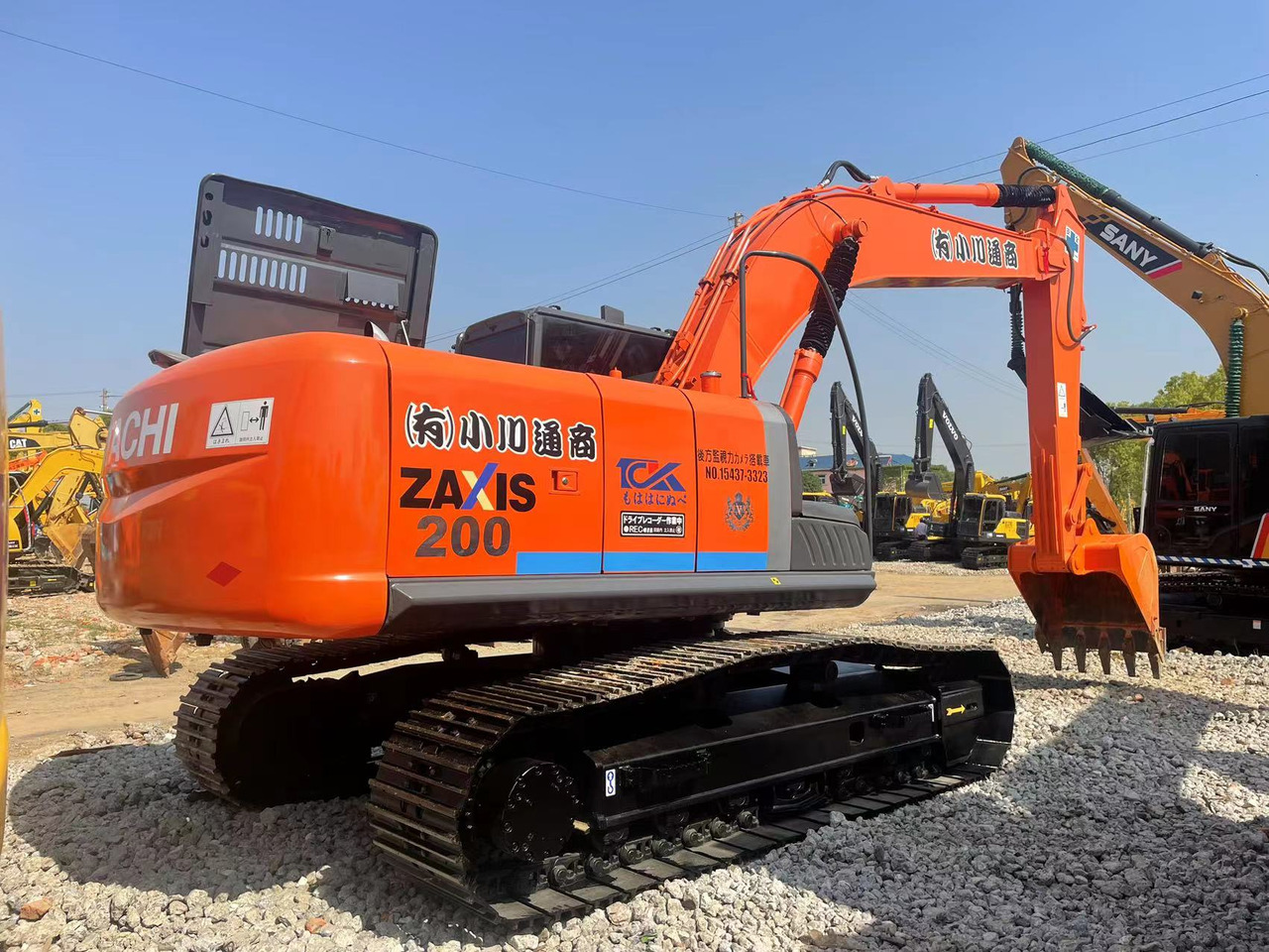 HITACHI ZX200-3 - Escavadora de rastos: foto 1 HITACHI ZX200-3 - Escavadora de rastos: foto 1