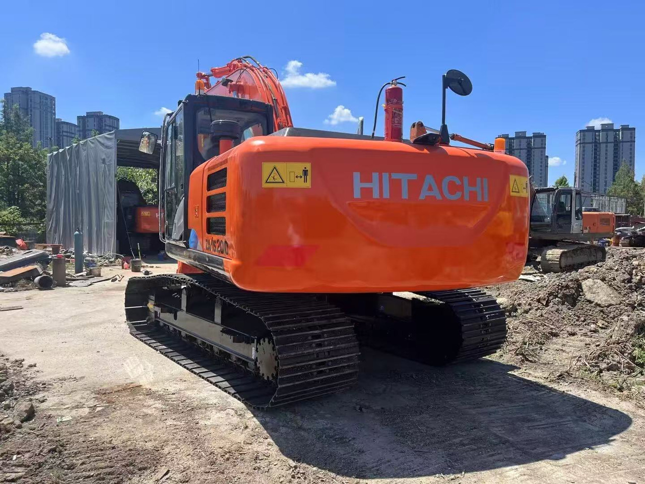 HITACHI ZX200-5G - Escavadora de rastos: foto 3 HITACHI ZX200-5G - Escavadora de rastos: foto 3