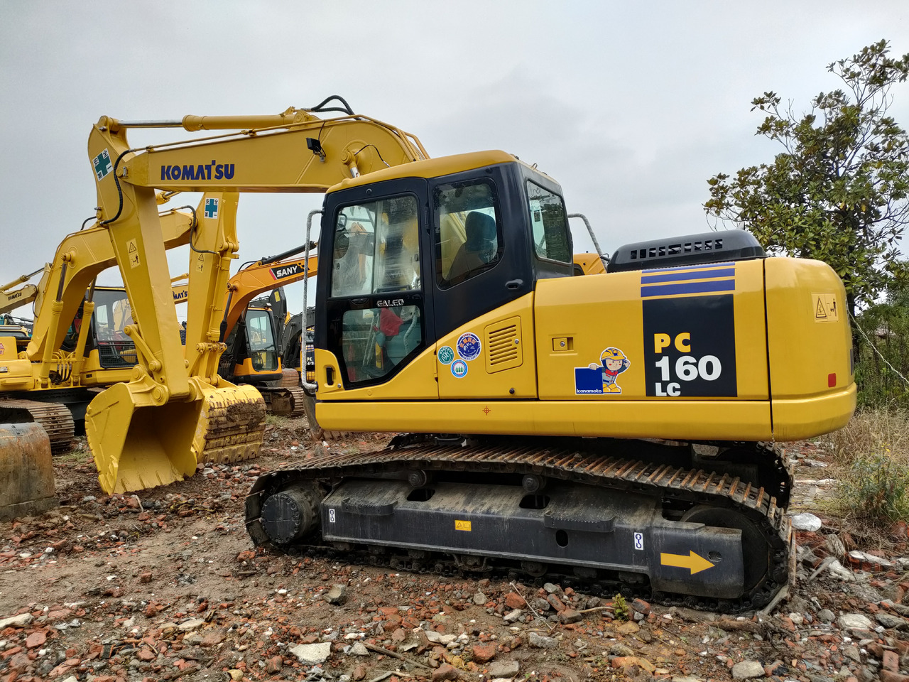 KOMATSU PC160-7 - Escavadora de rastos: foto 1 KOMATSU PC160-7 - Escavadora de rastos: foto 1