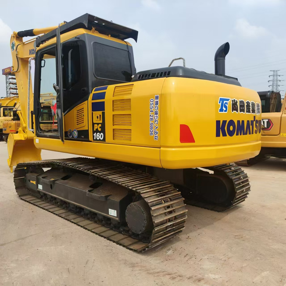 KOMATSU PC160-7 - Escavadora de rastos: foto 1 KOMATSU PC160-7 - Escavadora de rastos: foto 1