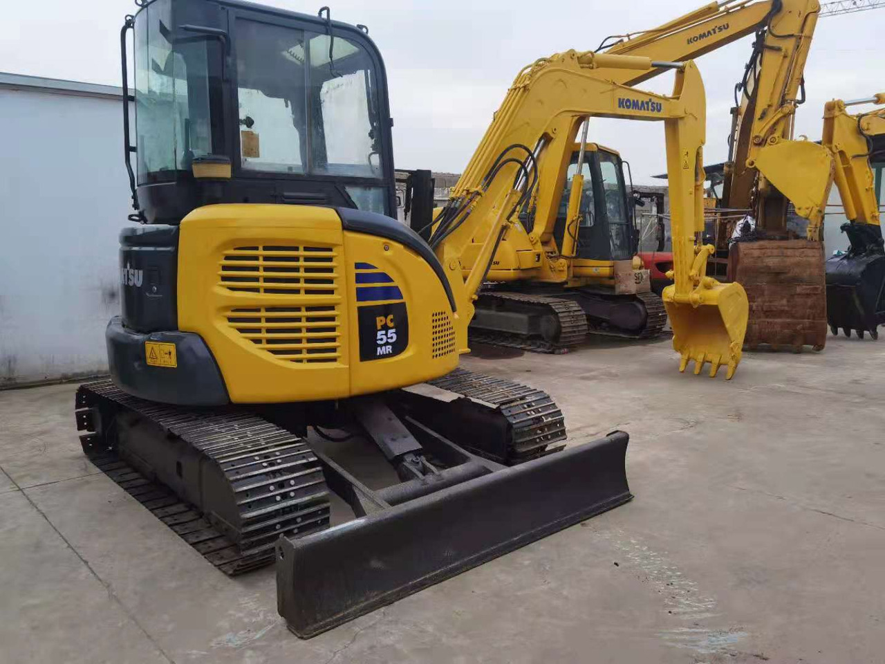 KOMATSU PC55 - Escavadora de rastos: foto 2 KOMATSU PC55 - Escavadora de rastos: foto 2