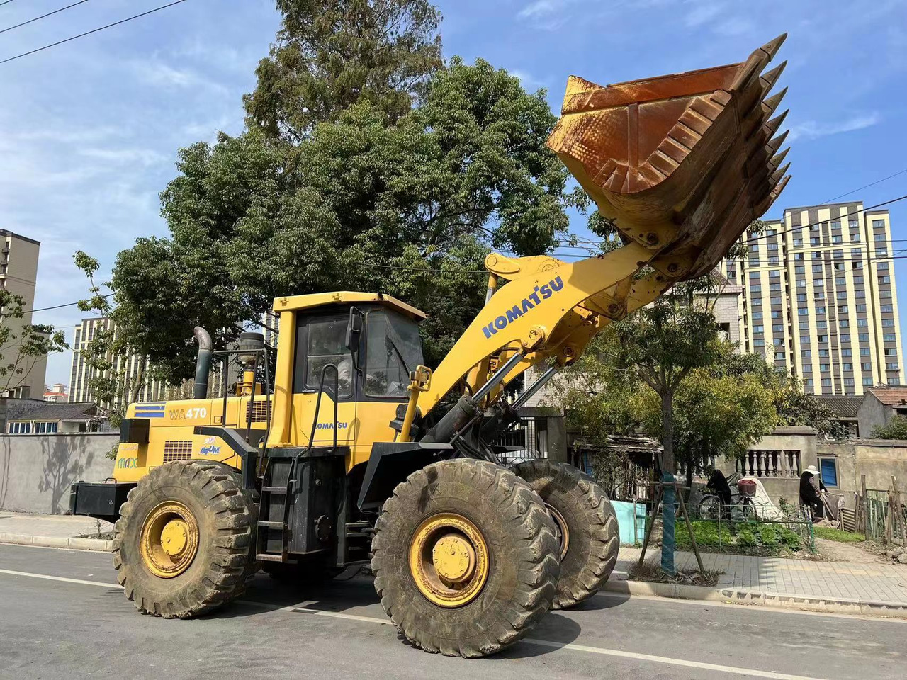 KOMATSU WA470-3 - Carregadeira de rodas: foto 5 KOMATSU WA470-3 - Carregadeira de rodas: foto 5