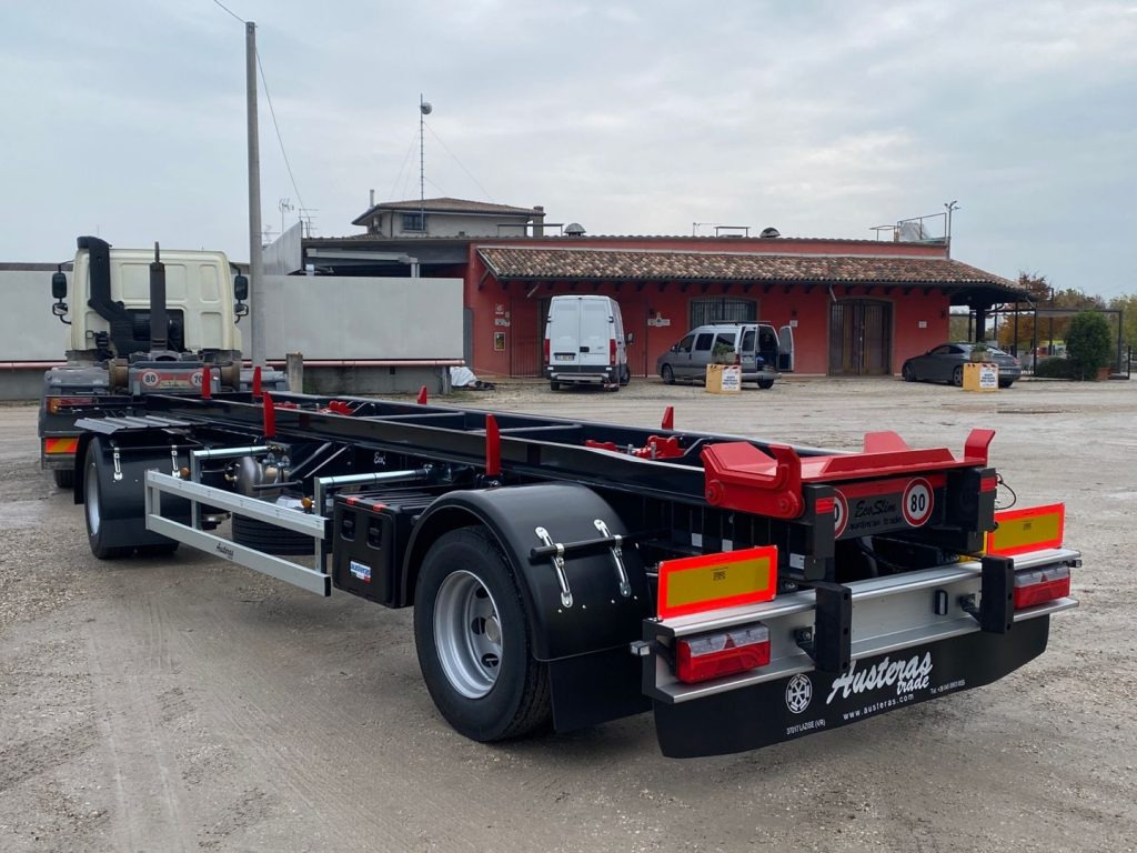 AUSTERAS RIMORCHIO NUOVO AUSTERAS SCARRABILE PNEUMATICO - Reboque ampliroll/ Multibenne: foto 4 AUSTERAS RIMORCHIO NUOVO AUSTERAS SCARRABILE PNEUMATICO - Reboque ampliroll/ Multibenne: foto 4