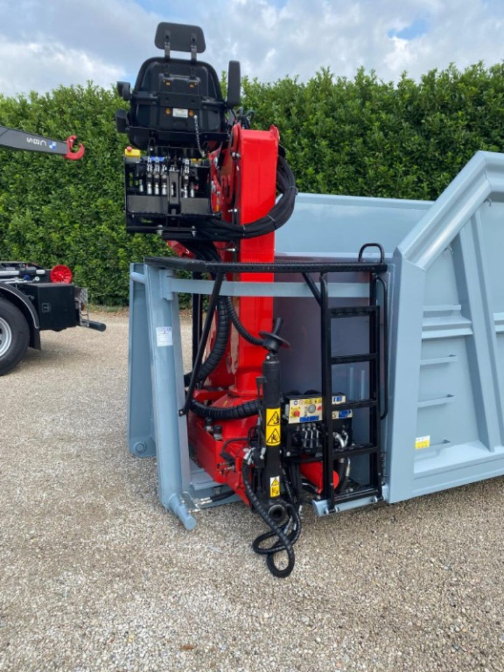 Contentor ampliroll nuevo CONTAINER NUOVO SCARRABILE A CIELO APERTO CON GRU: foto 9