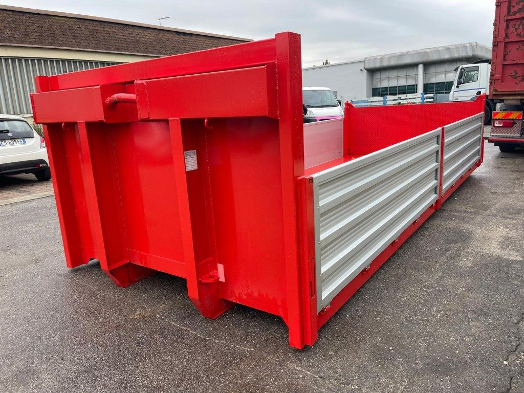 CONTAINER SCARRABILE NUOVO A PIANALE CON SPONDE - Contentor ampliroll: foto 1 CONTAINER SCARRABILE NUOVO A PIANALE CON SPONDE - Contentor ampliroll: foto 1