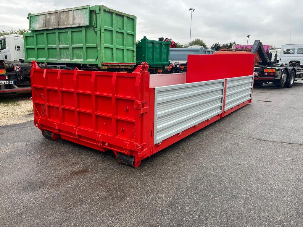 CONTAINER SCARRABILE NUOVO A PIANALE CON SPONDE - Contentor ampliroll: foto 4 CONTAINER SCARRABILE NUOVO A PIANALE CON SPONDE - Contentor ampliroll: foto 4