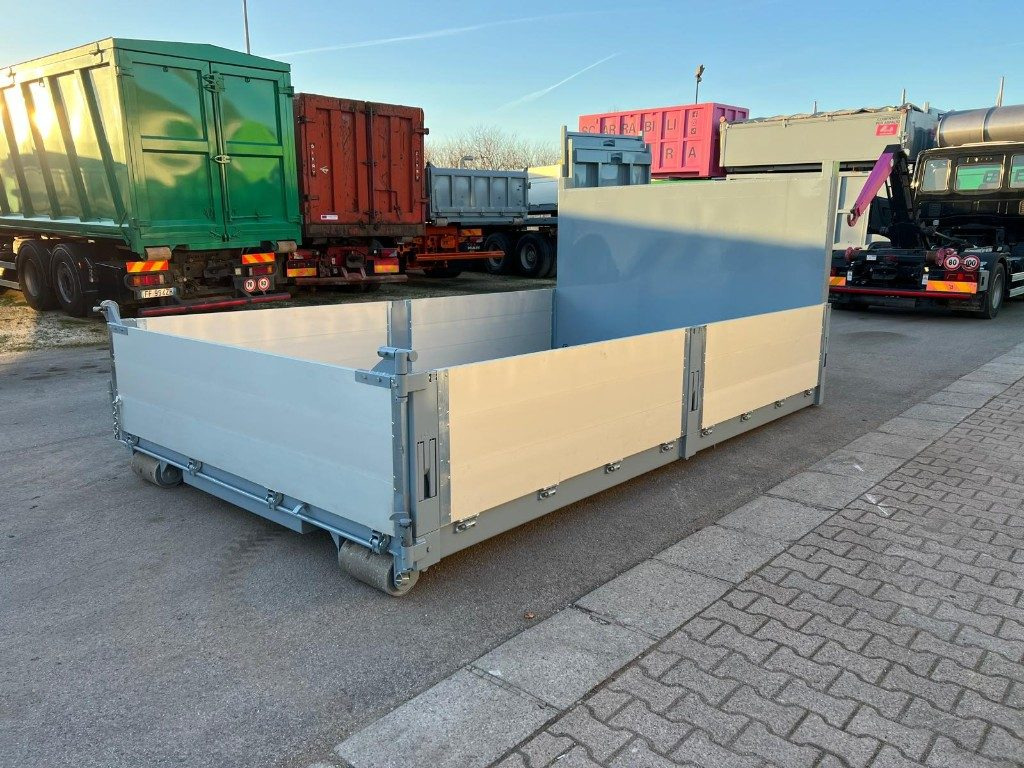 CONTAINER SCARRABILE NUOVO A PIANALE CON SPONDE - Contentor ampliroll: foto 3 CONTAINER SCARRABILE NUOVO A PIANALE CON SPONDE - Contentor ampliroll: foto 3