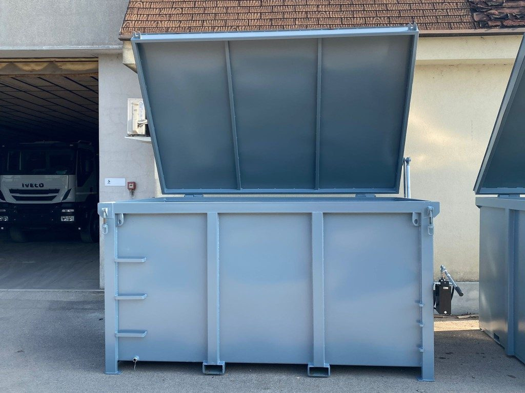 CONTAINER SCARRABILE NUOVO CON COPERCHIO - Contentor ampliroll: foto 2 CONTAINER SCARRABILE NUOVO CON COPERCHIO - Contentor ampliroll: foto 2