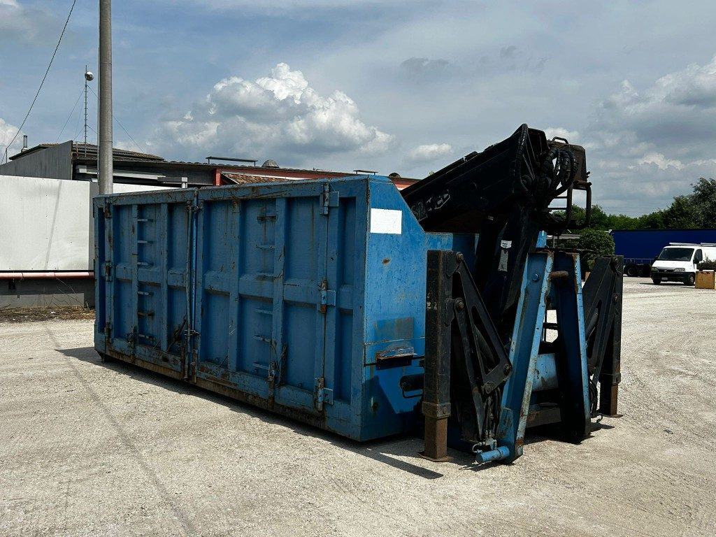 Contentor ampliroll CONTAINER SCARRABILE USATO A CIELO APERTO CON GRU: foto 7