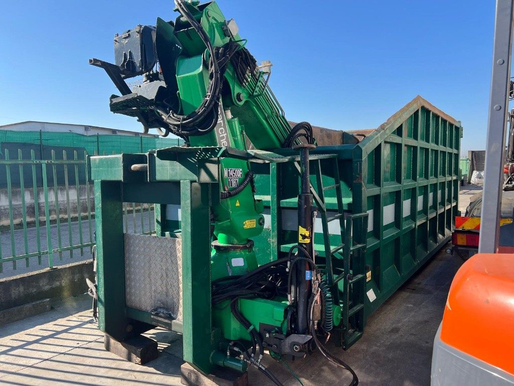 CONTAINER SCARRABILE USATO CON GRU E POLIPO - Contentor ampliroll: foto 1 CONTAINER SCARRABILE USATO CON GRU E POLIPO - Contentor ampliroll: foto 1