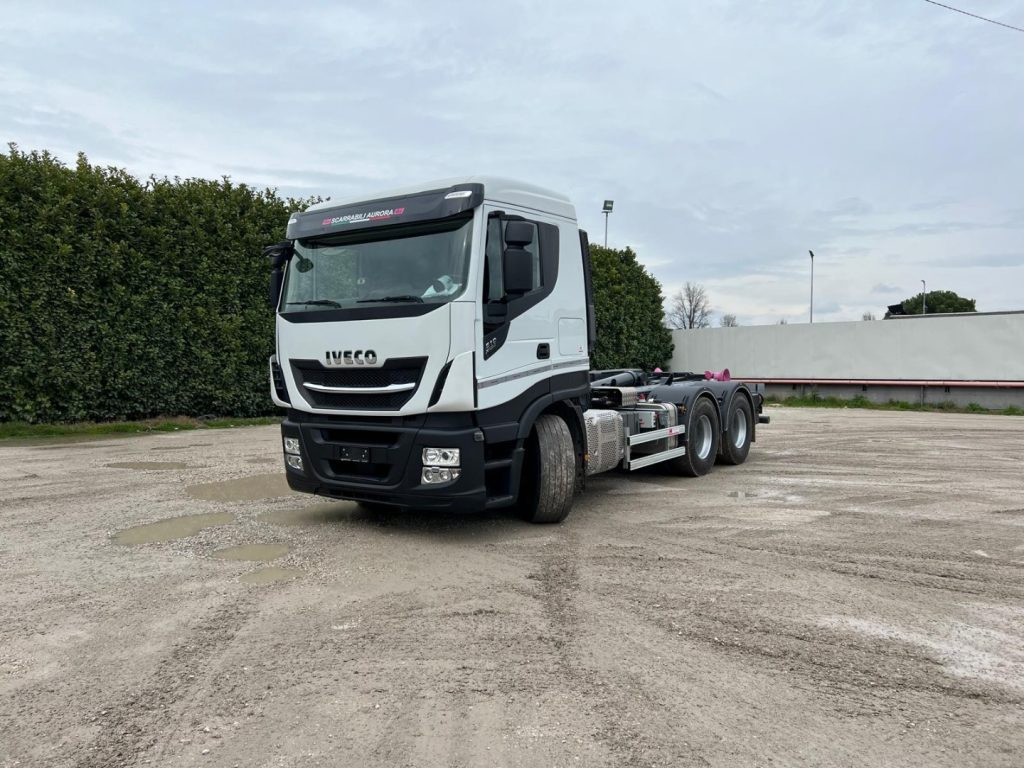 IVECO STRALIS X-WAY 510 TRAKKER SCARRABILE - Caminhão polibenne: foto 1 IVECO STRALIS X-WAY 510 TRAKKER SCARRABILE - Caminhão polibenne: foto 1