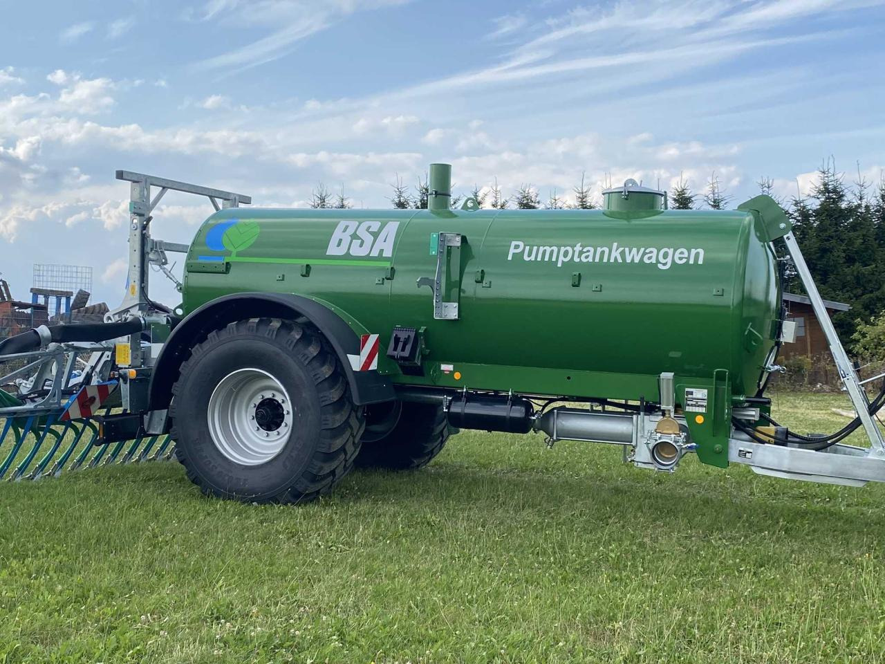 Equipamento de fertilização nuevo BSA PTW 9E mit Bomech 12: foto 7