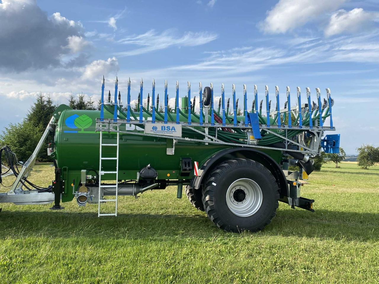 Equipamento de fertilização nuevo BSA PTW 9E mit Bomech 12: foto 10