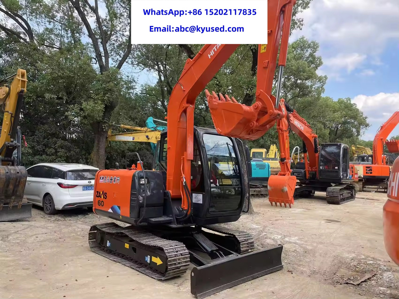 HITACHI ZX60 - Escavadeira: foto 2 HITACHI ZX60 - Escavadeira: foto 2