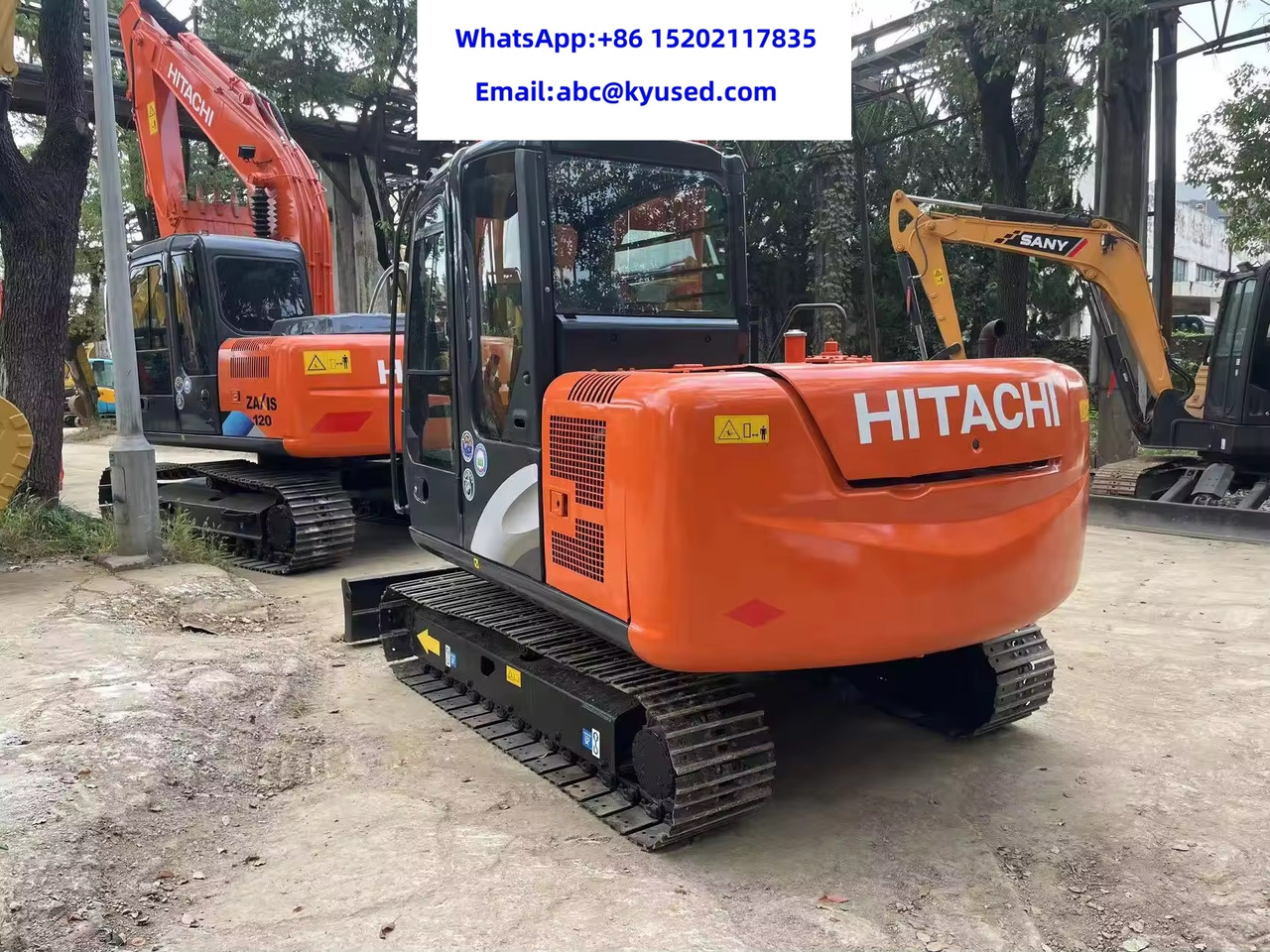 HITACHI ZX60 - Escavadeira: foto 4 HITACHI ZX60 - Escavadeira: foto 4