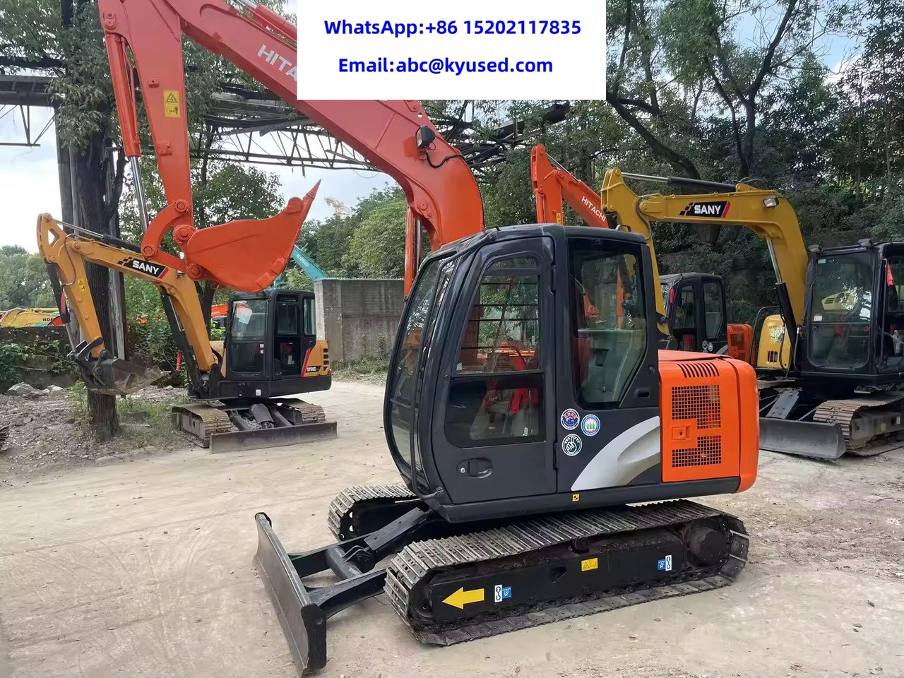 HITACHI ZX60 - Escavadeira: foto 3 HITACHI ZX60 - Escavadeira: foto 3