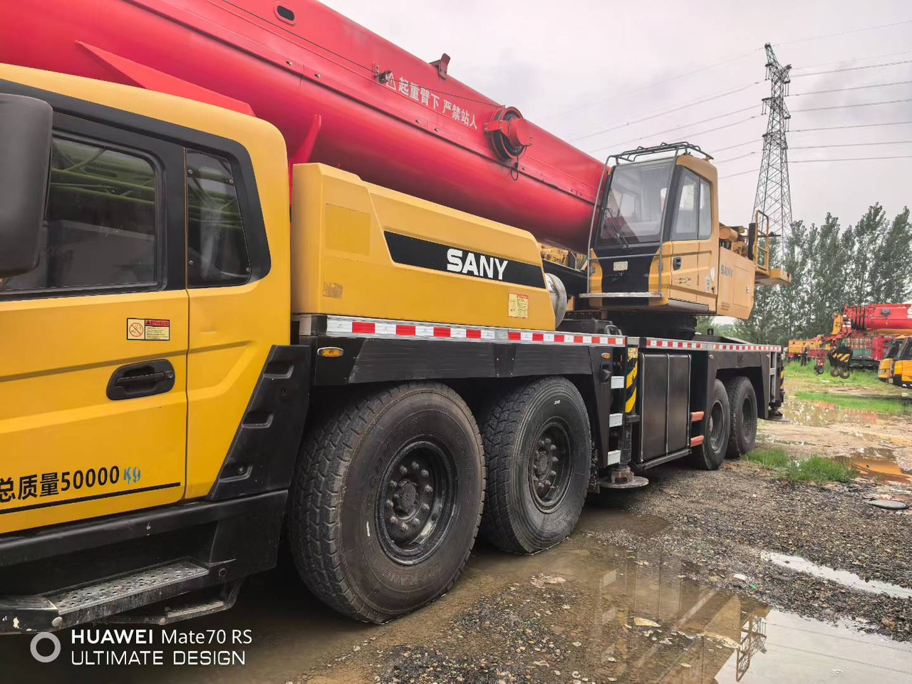 SANY STC800T5 80 ton STC800T6 STC800 STC750 truck crane - Guindaste móvel: foto 2 SANY STC800T5 80 ton STC800T6 STC800 STC750 truck crane - Guindaste móvel: foto 2
