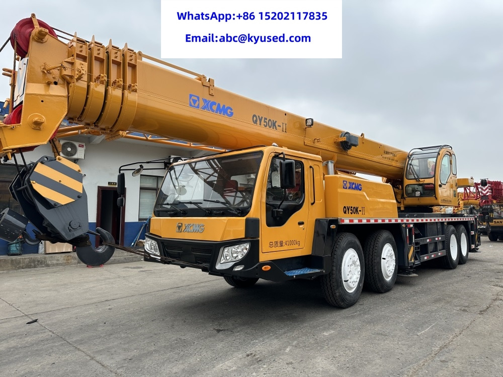 XCMG QY50K-II QY50K-2 QY50K QY70K QY55K QY65K 50TON 70TON 55TON 60TON 65TON - Guindaste móvel: foto 1 XCMG QY50K-II QY50K-2 QY50K QY70K QY55K QY65K 50TON 70TON 55TON 60TON 65TON - Guindaste móvel: foto 1