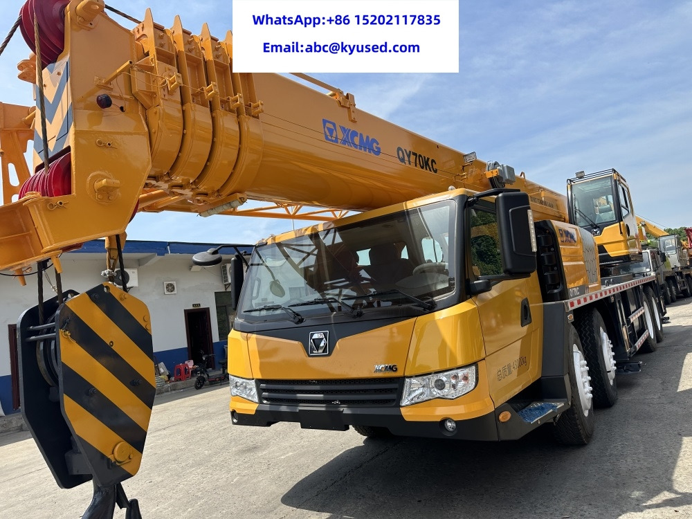 XCMG QY70K QY70KC QY70K-II XCT70 QY75K XCT75 QY50KC QY50K 50ton 70ton 75t 55ton 100ton 130ton 160ton truck crane - Guindaste móvel: foto 1 XCMG QY70K QY70KC QY70K-II XCT70 QY75K XCT75 QY50KC QY50K 50ton 70ton 75t 55ton 100ton 130ton 160ton truck crane - Guindaste móvel: foto 1