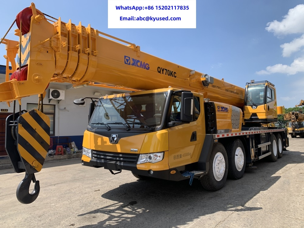 XCMG QY70KC XCT70 QY70KA XCT75 QY75K QY50KC 50ton 60ton 70ton 80ton truck mobile crane - Guindaste móvel: foto 1 XCMG QY70KC XCT70 QY70KA XCT75 QY75K QY50KC 50ton 60ton 70ton 80ton truck mobile crane - Guindaste móvel: foto 1