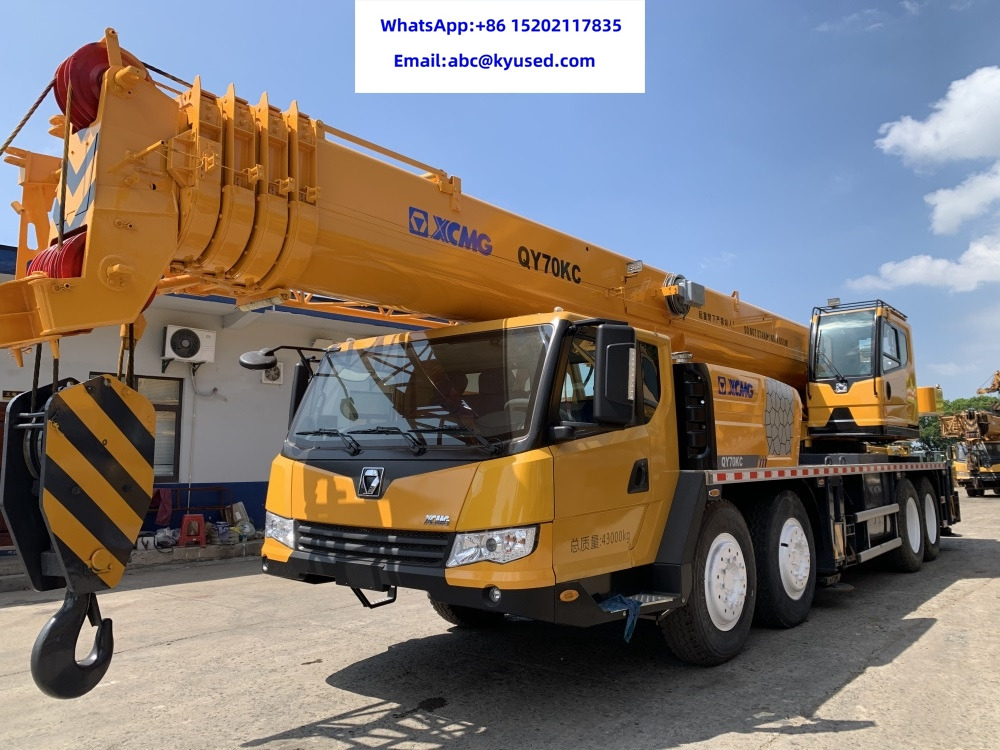 XCMG QY70KC XCT70 QY70KA XCT75 QY75K QY50KC 50ton 60ton 70ton 80ton truck mobile crane - Guindaste móvel: foto 4 XCMG QY70KC XCT70 QY70KA XCT75 QY75K QY50KC 50ton 60ton 70ton 80ton truck mobile crane - Guindaste móvel: foto 4