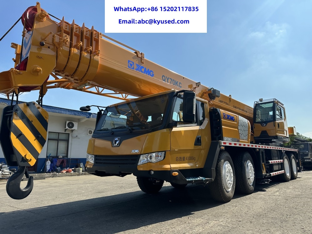 XCMG QY70KC XCT70 QY75K QY50KC XCT50 XCT55 55T 60T 70TON TRUCK CRANE - Guindaste móvel: foto 1 XCMG QY70KC XCT70 QY75K QY50KC XCT50 XCT55 55T 60T 70TON TRUCK CRANE - Guindaste móvel: foto 1