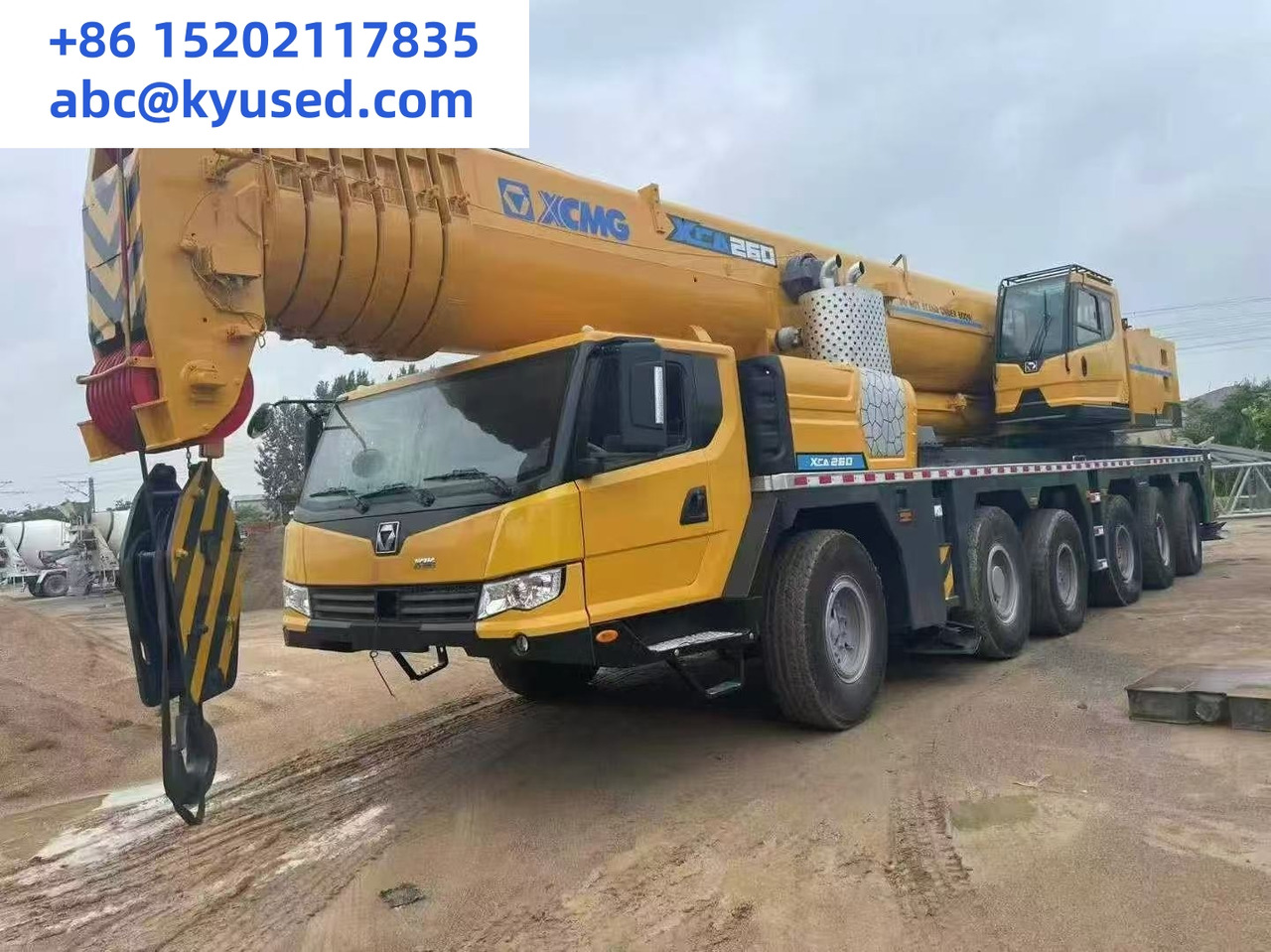 XCMG XCA300 XCA260 300ton 260ton 250ton 220ton 200ton 180ton used crane - Grua todo o terreno: foto 1 XCMG XCA300 XCA260 300ton 260ton 250ton 220ton 200ton 180ton used crane - Grua todo o terreno: foto 1