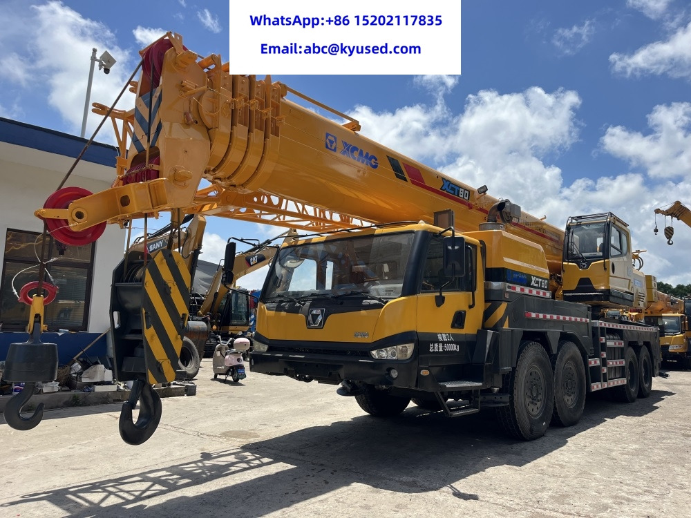 XCMG XCT80 XCT80L5 QY80K XCT85 XCT90 80TONS 85TON 90TON CRANE - Guindaste móvel: foto 2 XCMG XCT80 XCT80L5 QY80K XCT85 XCT90 80TONS 85TON 90TON CRANE - Guindaste móvel: foto 2