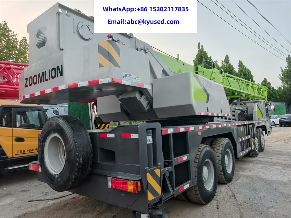 Guindaste móvel ZOOMLION ZTC500V ZTC550V QY50V ZTC700V ZTC800V ZTC1000 50ton 55T 70ton 80ton 100ton: foto 8