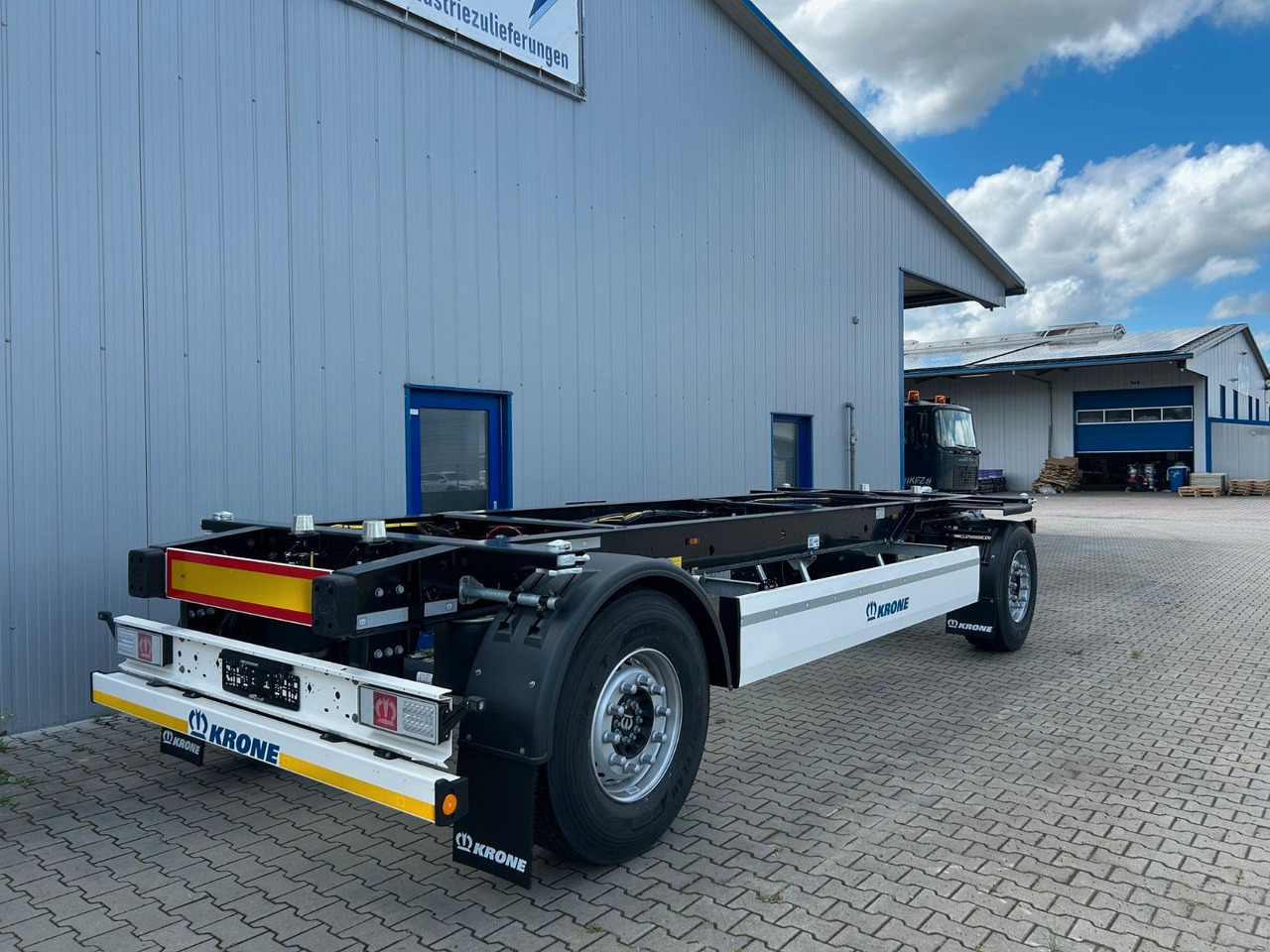 Krone AZW 18 eL3B9 22,5" BDF Box Carrier Neufahrzeug - Reboque transportador de contêineres/ Caixa móvel: foto 3 Krone AZW 18 eL3B9 22,5" BDF Box Carrier Neufahrzeug - Reboque transportador de contêineres/ Caixa móvel: foto 3