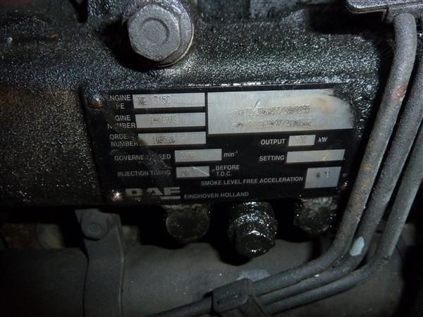 DAF 430 XE315C DAF - Motor de Caminhão: foto 2 DAF 430 XE315C DAF - Motor de Caminhão: foto 2