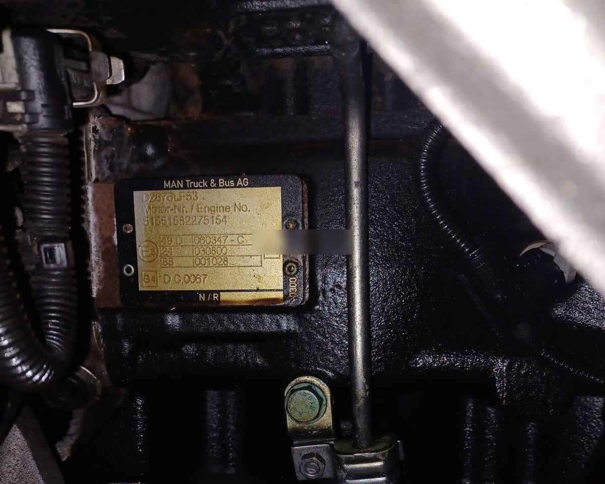 MAN D2676 LF53 MAN TGA, TGS, TGX - Motor de Caminhão: foto 3 MAN D2676 LF53 MAN TGA, TGS, TGX - Motor de Caminhão: foto 3