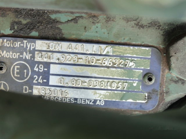 Mercedes-Benz OM441 - Motor de Caminhão: foto 2 Mercedes-Benz OM441 - Motor de Caminhão: foto 2