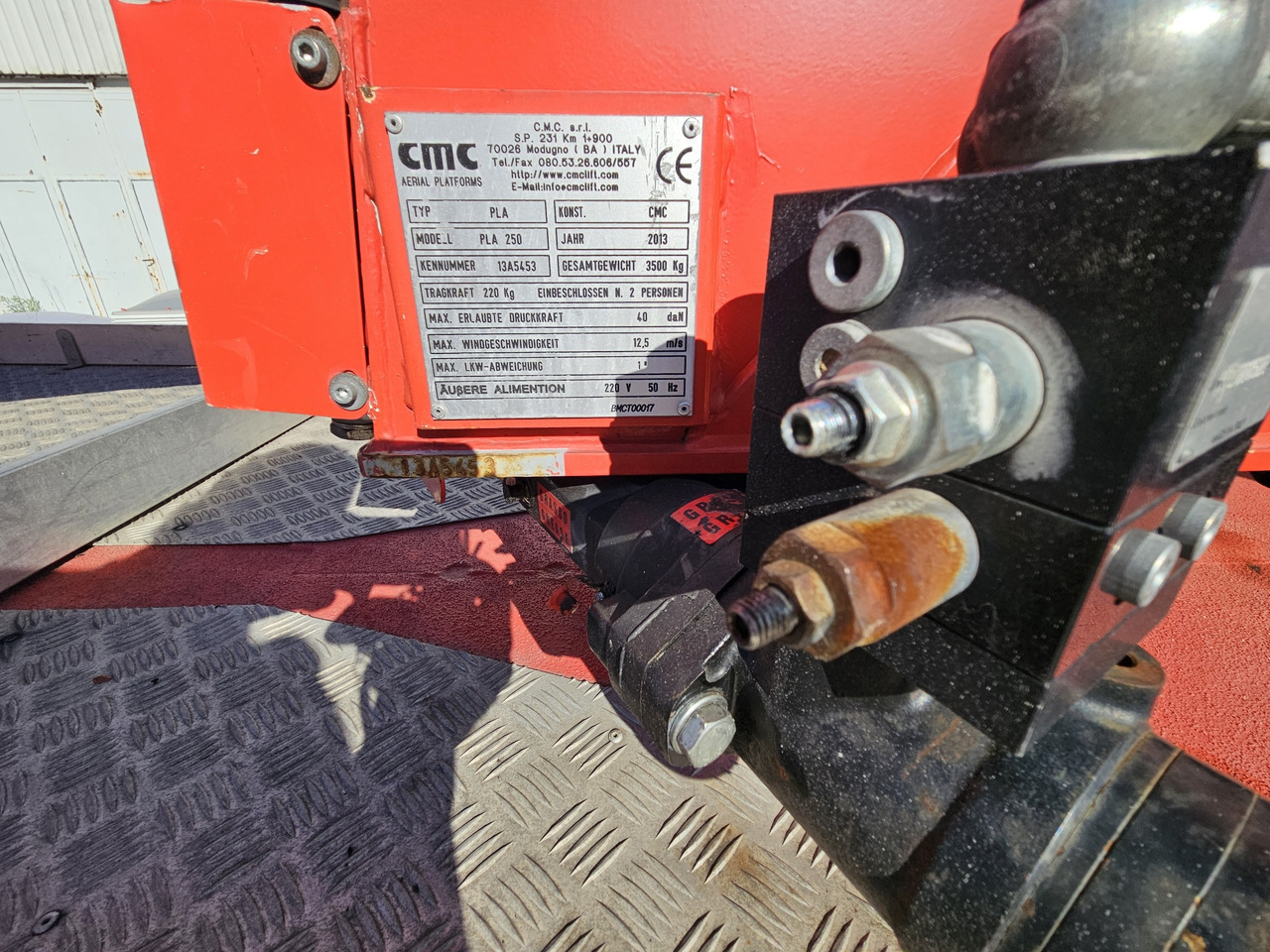 Locação de Nissan Cabstar CMC PLA 250 - 25m TOP nur 420 Stunden! Nissan Cabstar CMC PLA 250 - 25m TOP nur 420 Stunden!: foto 10